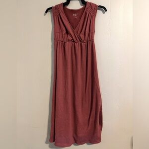 Isabel maternity, pink maternity dress, size XS!